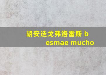 胡安迭戈弗洛雷斯 besmae mucho